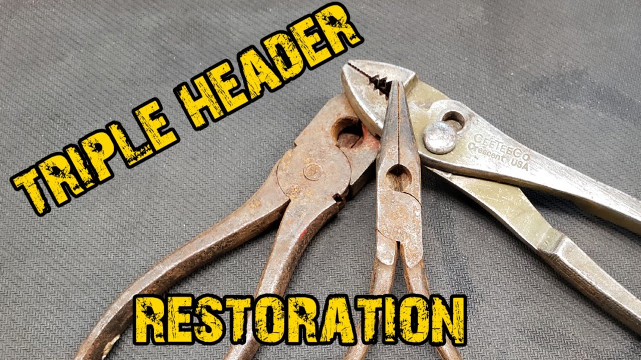Vintage Tools Restoration Triple Header  - Madstiles