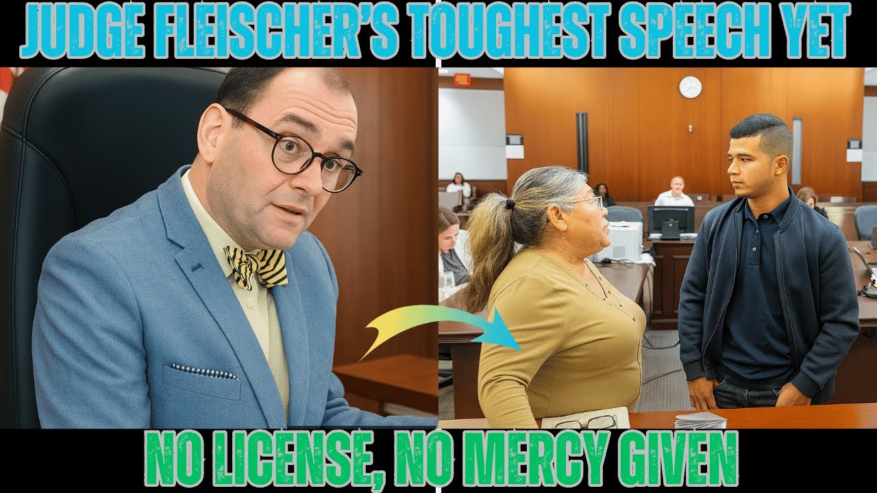 Judge Fleischer WARNS Defendant: &ldquo;No License, No Mercy!&rdquo; | Real Court Footage | Courtfile