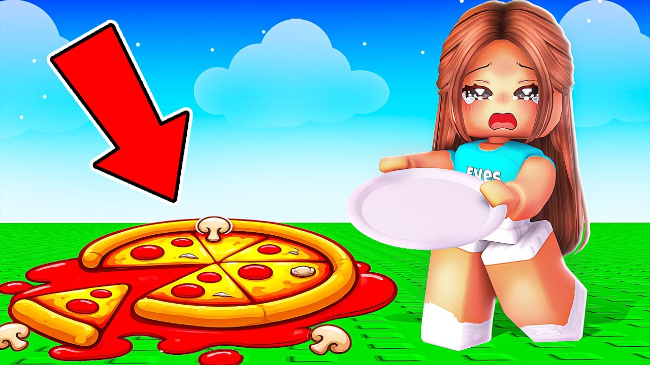 I Dropped My Pizza in Roblox..