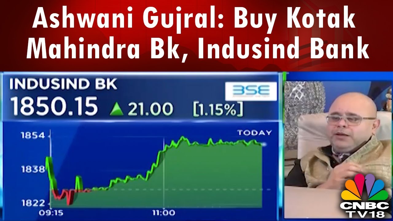 Ashwani Gujral: Buy Kotak Mahindra Bk, Indusind Bank | Halftime Report | CNBC TV18