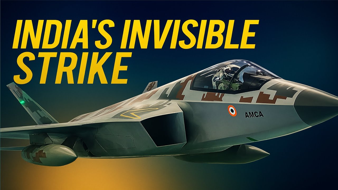 India's Invisible Strike: AMCA Fighter Jet का रहस्य | 5th Gen Stealth Aircraft