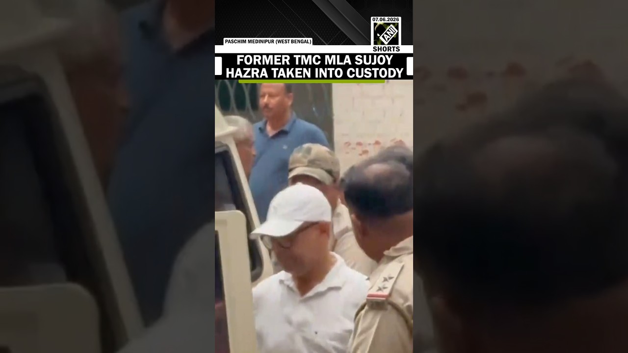 Former TMC MLA Sujoy Hazra taken into custody over allegations of extortion, forgery