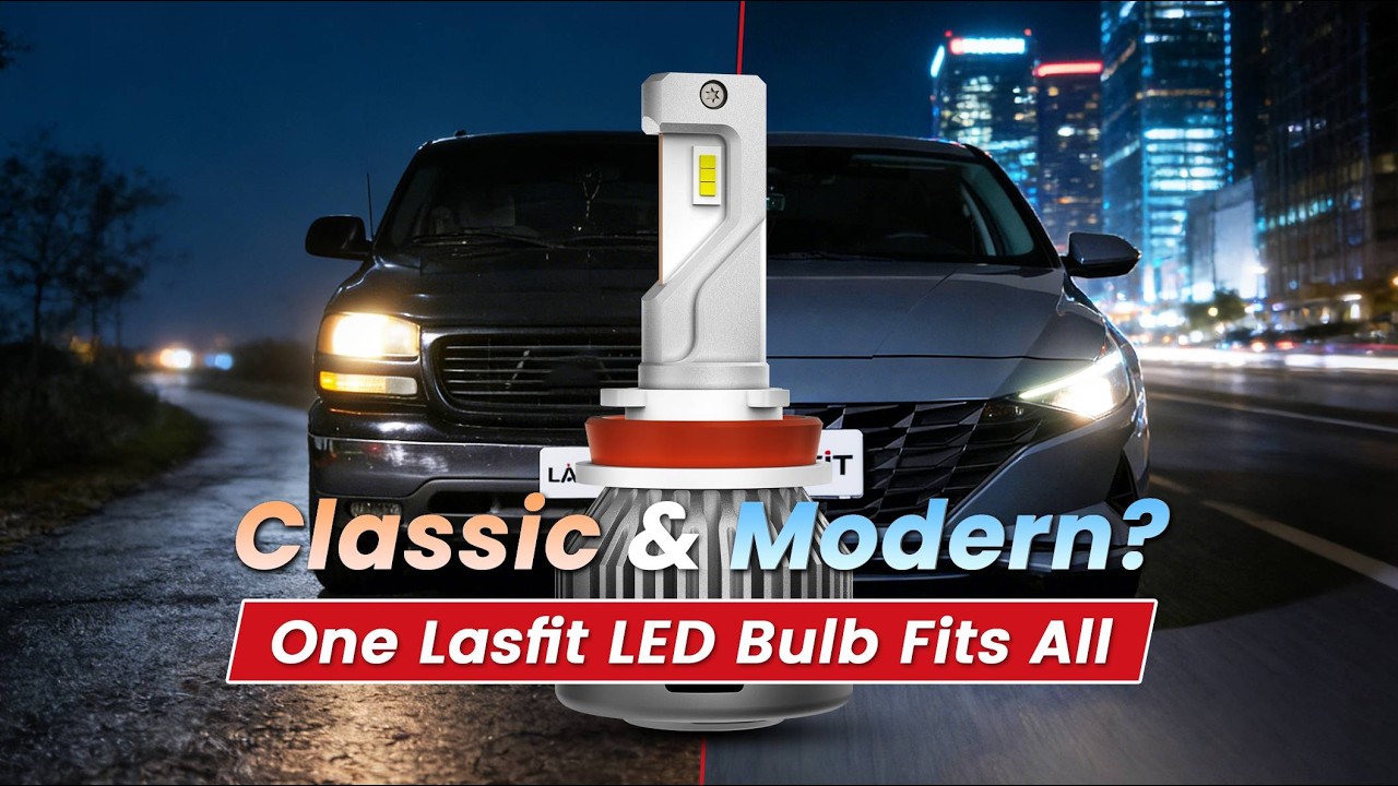 Lasfit LA Plus LED Headlight Bulbs | Classic Plug & Play Upgrade Since 2016