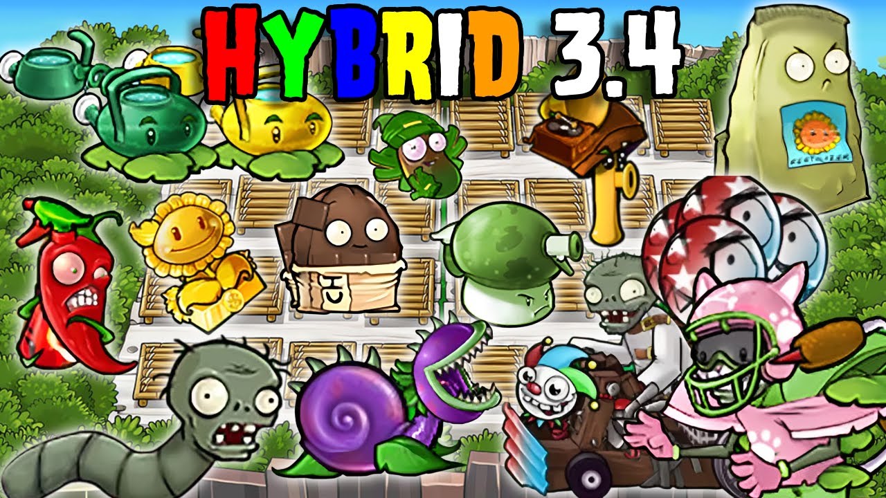 (Gameplay+Link) Plants vs Zombies Hybrid 3.4 Big Update | Game NHP
