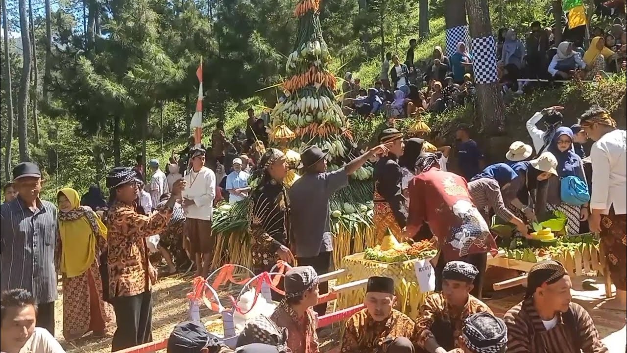 Genduren Bagi Bagi Nasi Tumpeng Dan Nasi Bungkus Genduri Acara Ngrekso Sedekah Bumi Di Nggendol