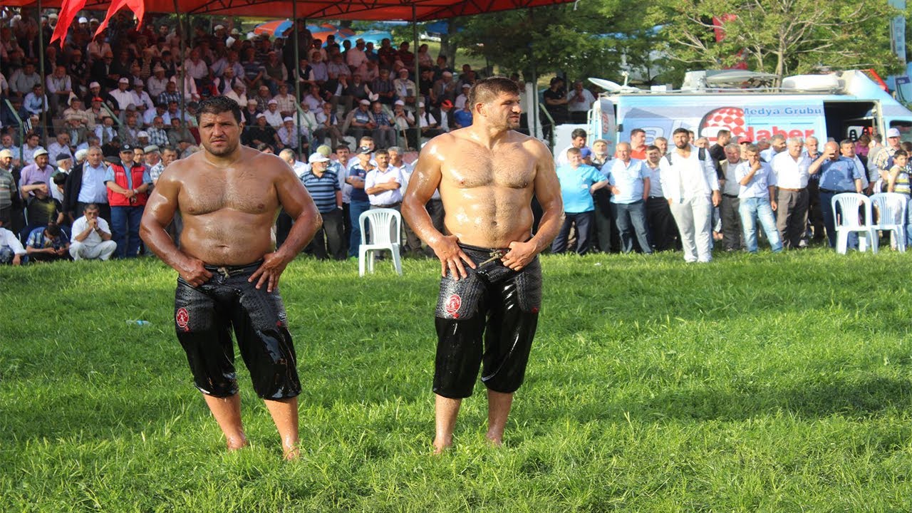 SAMSUN BENGÜ YAYLASI BAŞPEHLİVANLIK YAĞLI GÜREŞİ FİNAL (OIL WRESTLING) - RECEP KARA & ŞABAN YILMAZ
