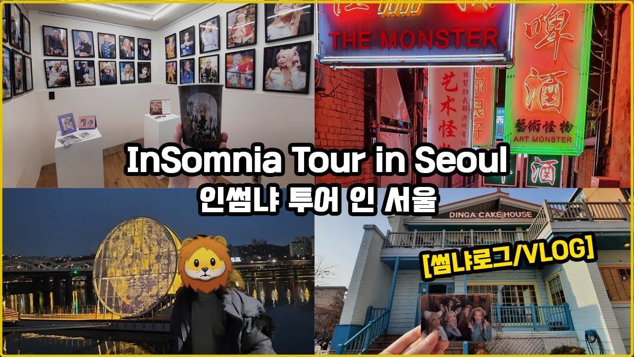 [VLOG|썸냐로그] InSomnia Tour in Seoul 🇰🇷 인썸냐 투어 인 서울