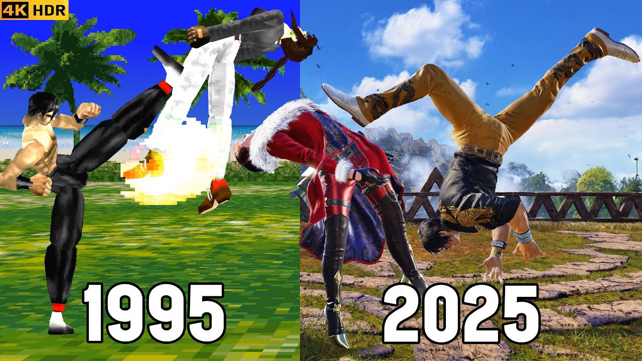 LAW Combo Evolution - TEKKEN 1 to TEKKEN 8 (1994-2025)