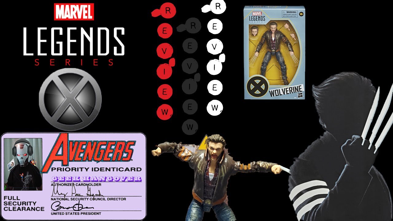 Foxy Unboxy: Marvel Legends Fox Movies Wolverine Logan Action Figure Review