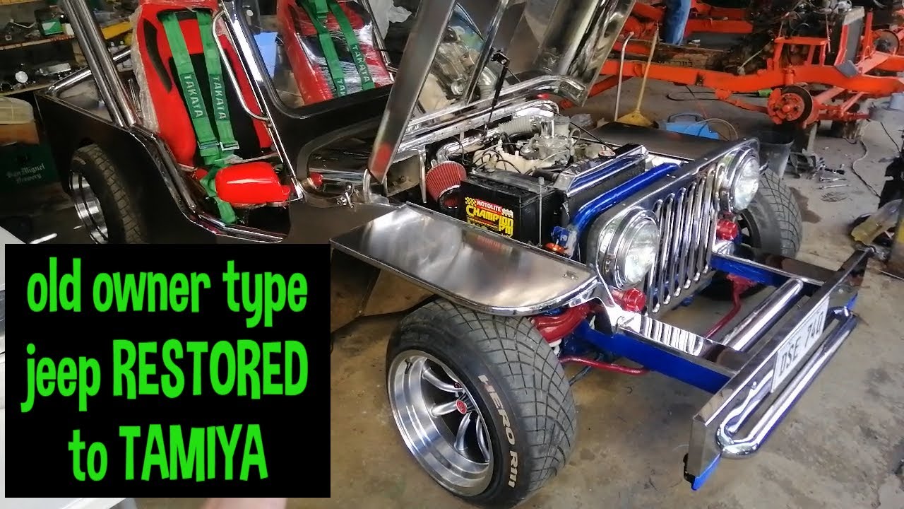Lumang Owner type jeep restored to TAMIYA magkano ba?