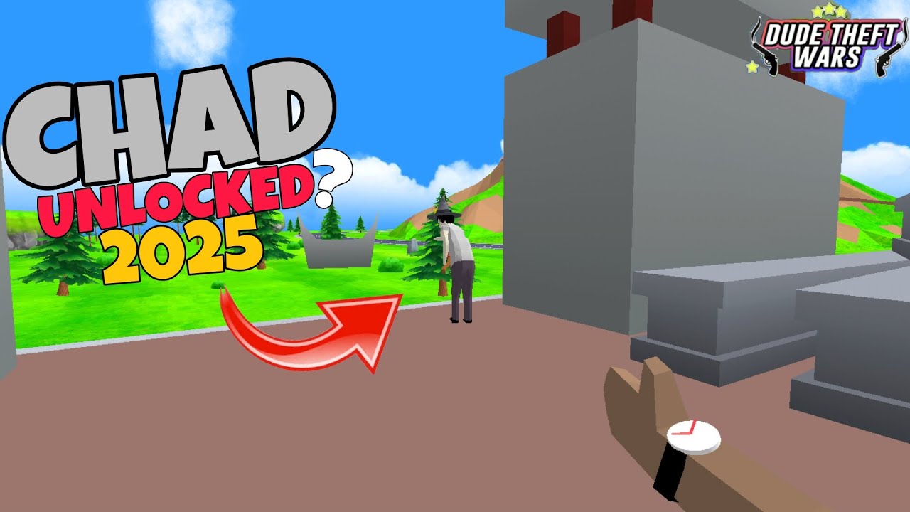 How to Unlock Chad in Dude Theft Wars NEW UPDATE (2025 Guide)
