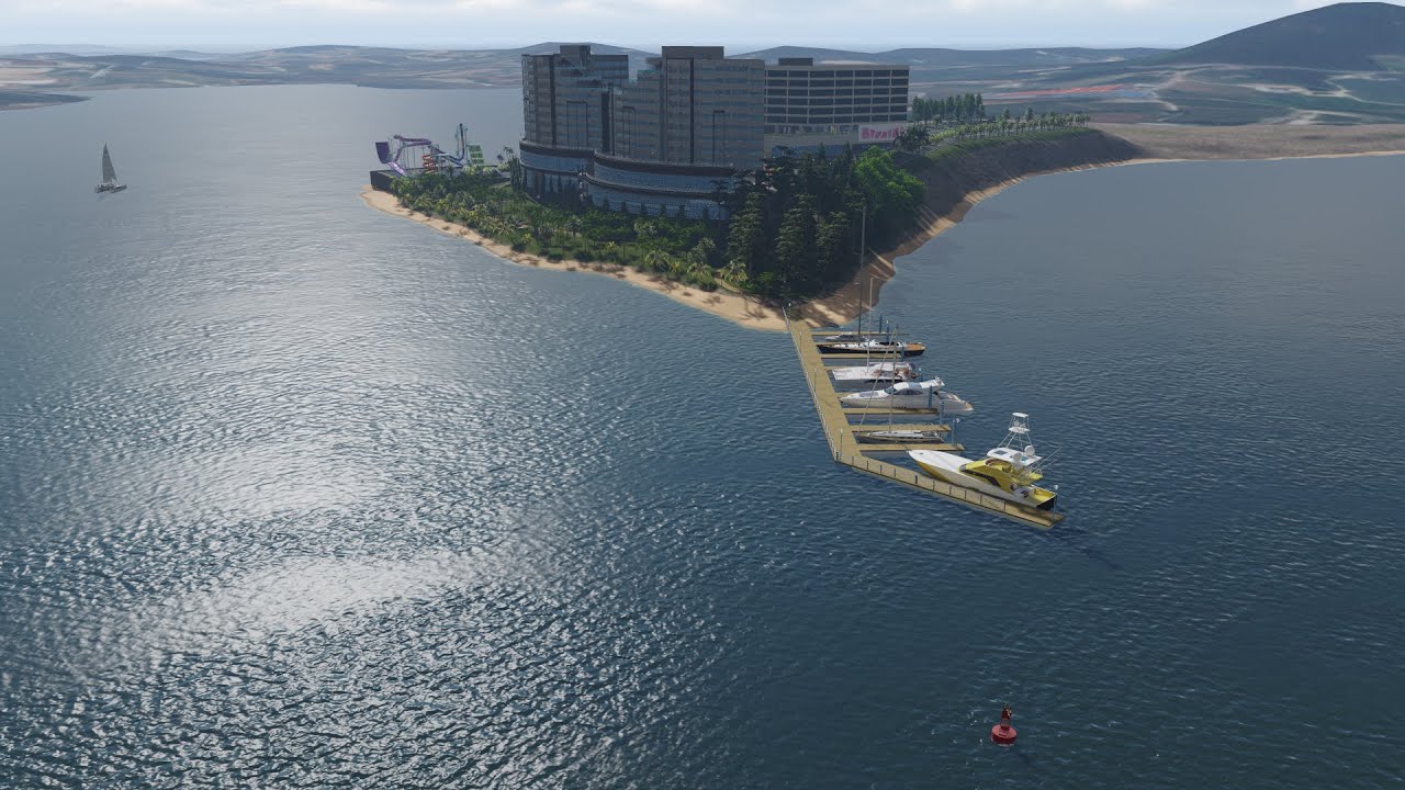루미온Lumion 6 GTX1070 Render _ Resort Project