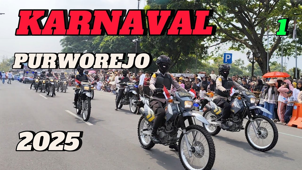 KARNAVAL PURWOREJO 23 Agustus 2025@WONGBANTEN86 @sudibyocell 