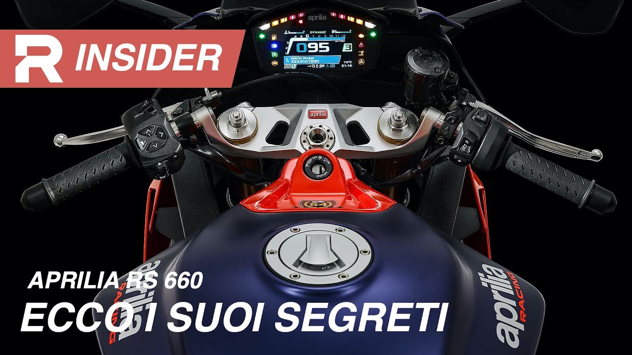 APRILIA RS 660 ECCO I SUOI SEGRETI la media sportiva più attesa raccontata da chi l'ha fatta