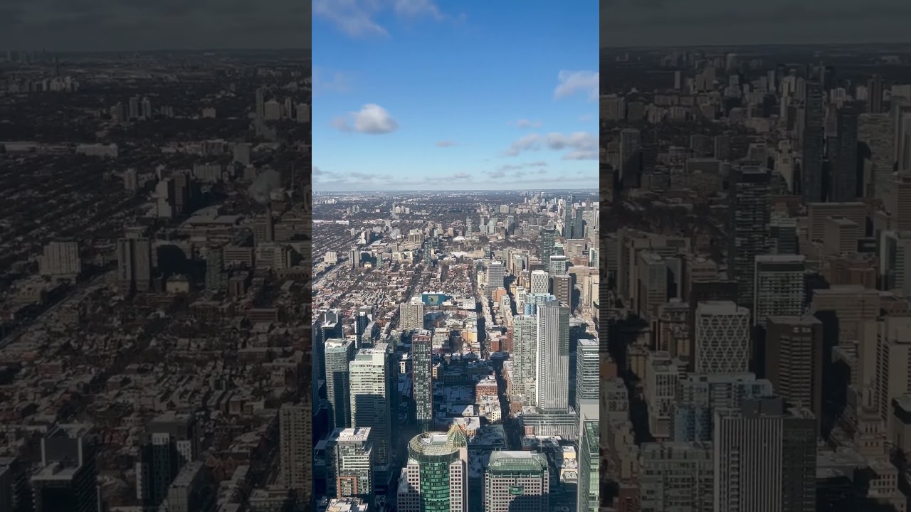 Toronto city view from the Top 