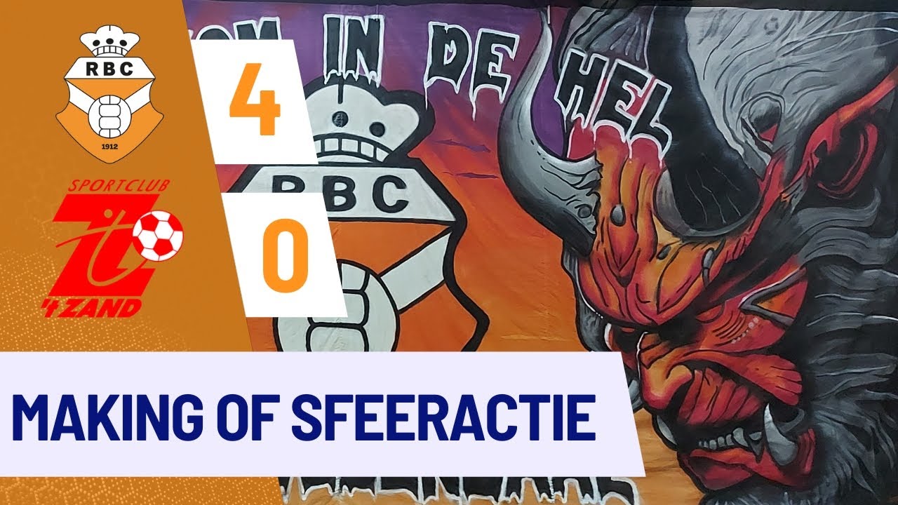 Wauw🤩 | Making of tifo-actie | Welkom in de hel! | Pyro | VoltaSide | RBC | Voetbal | Sfeeractie