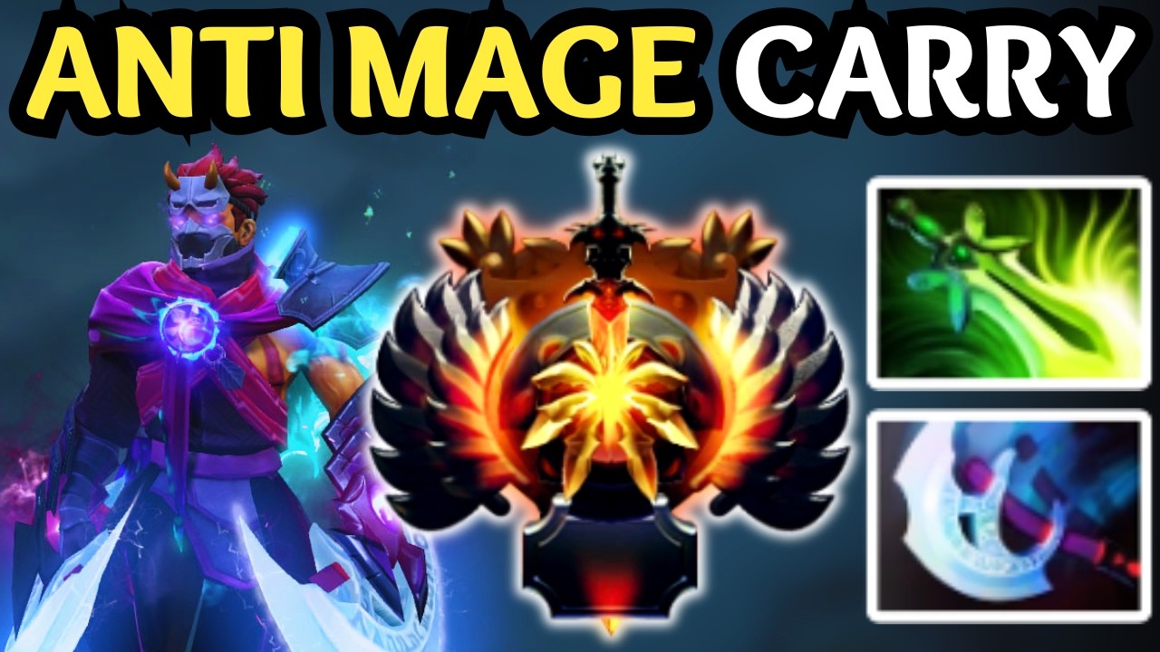 🔥 WHY ANTI-MAGE CARRY IS UNSTOPPABLE | DOTA 2 GAMEPLAY 🔥