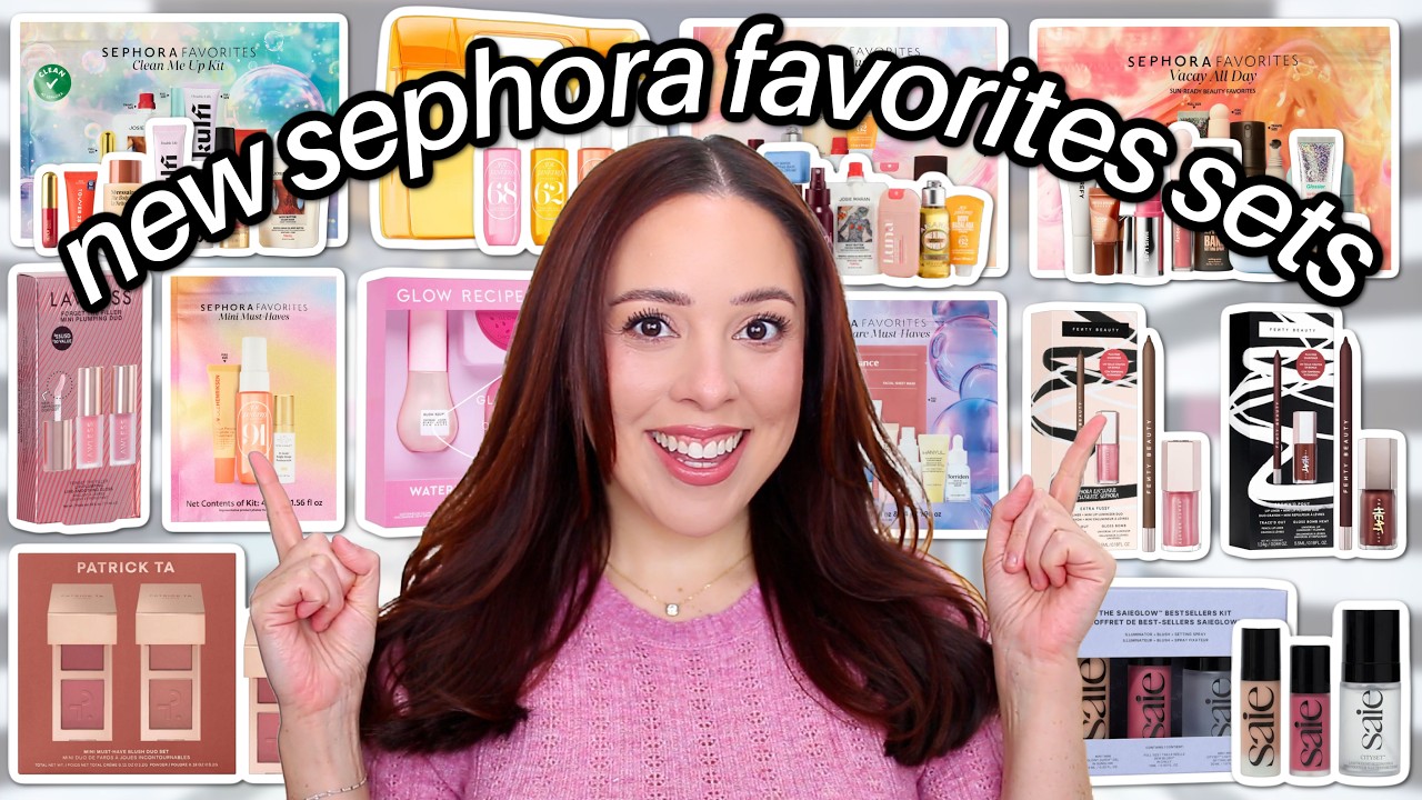 Новые наборы Sephora Favorites 2026 уже здесь! (как раз к весенней распродаже)