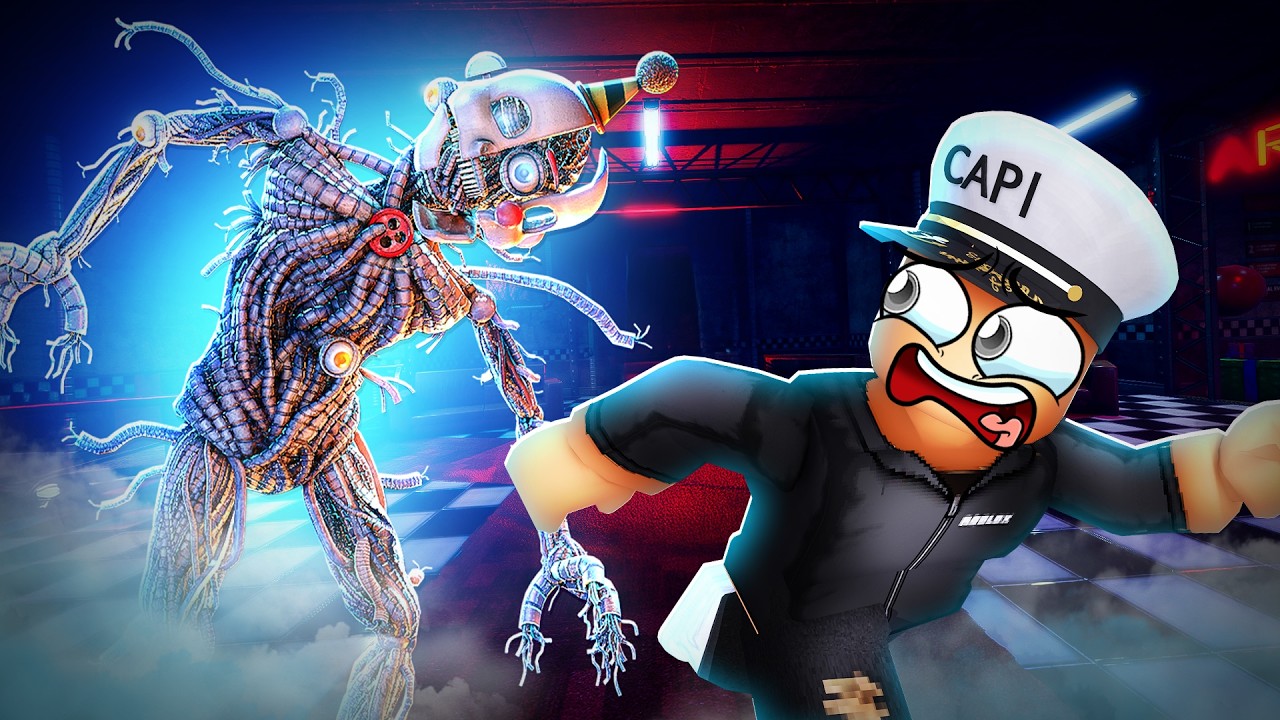Превращение в Эннарда из FNAF в игре BITE BY NIGHT!