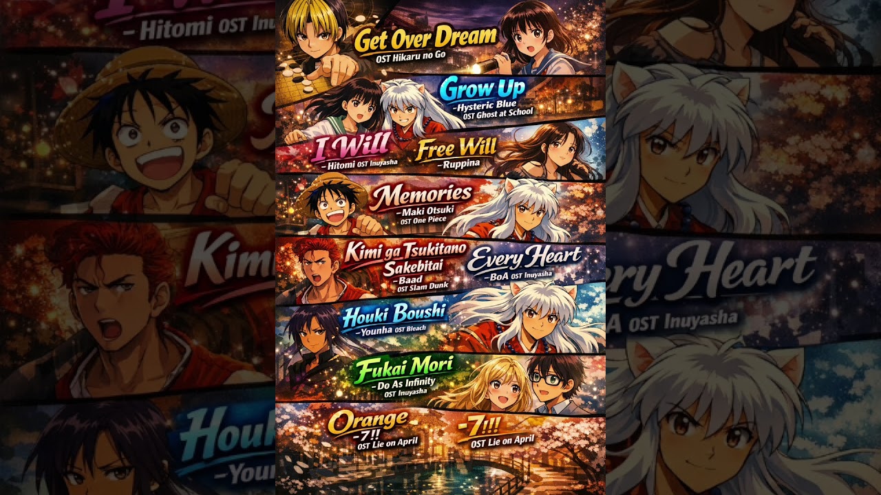 The best ost anime everytime