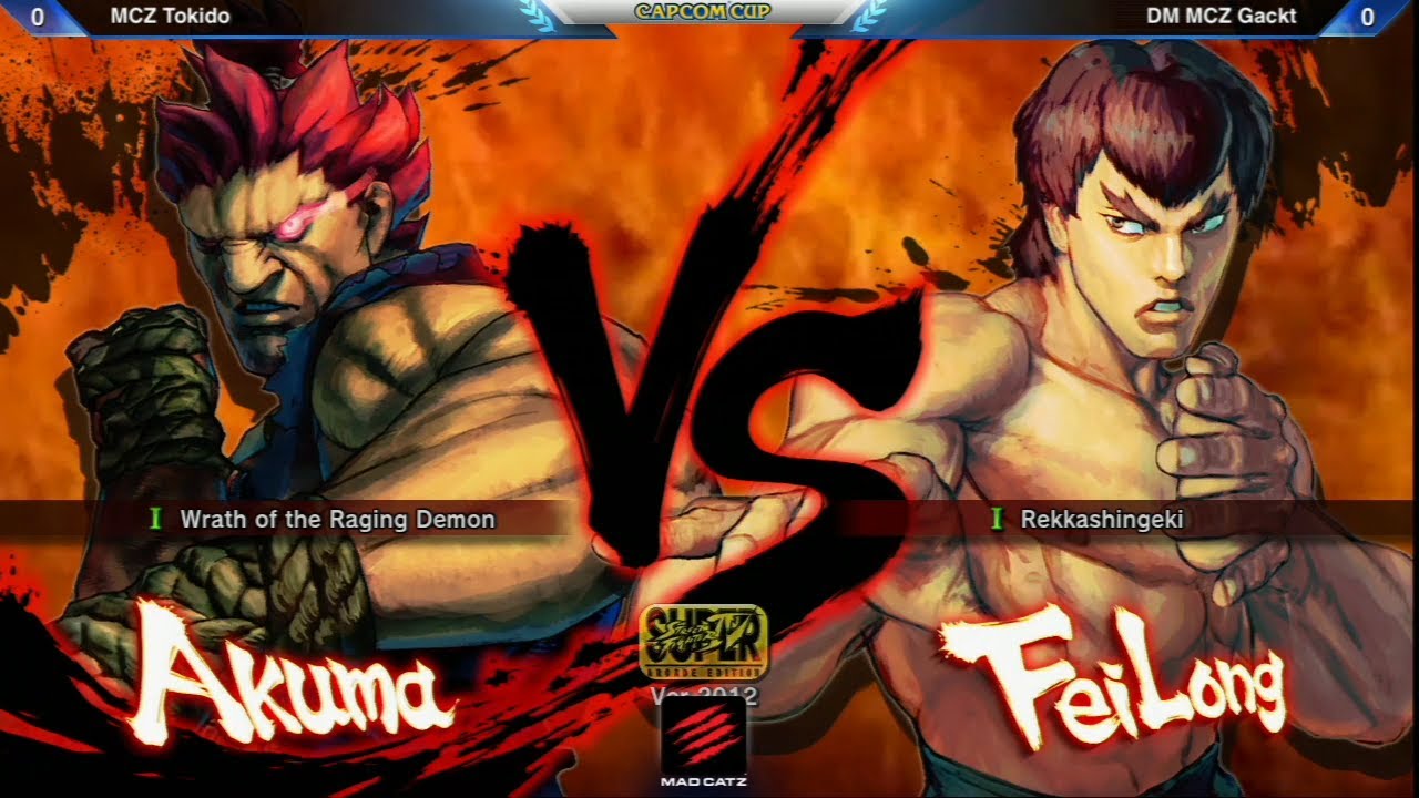 Tokido (Akuma) vs Gackt (Fei Long) - Capcom Cup 2013 SSF4: AE Ver. 2012