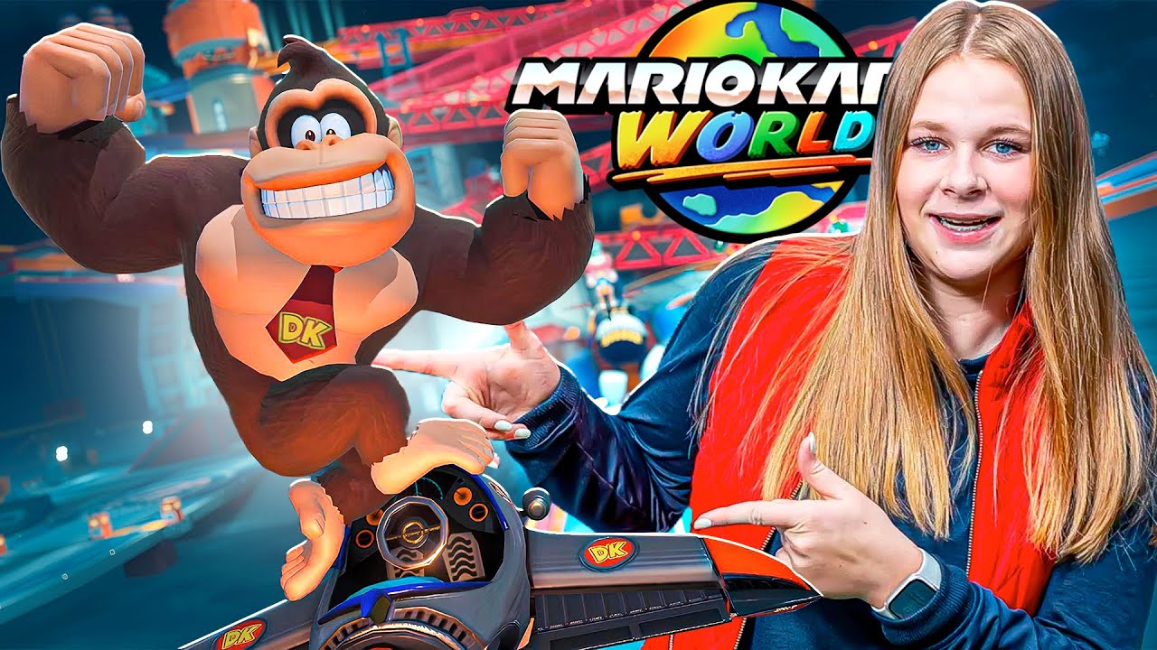 Assistant Races Yoshi and Donkey Kong in Mario Kart World