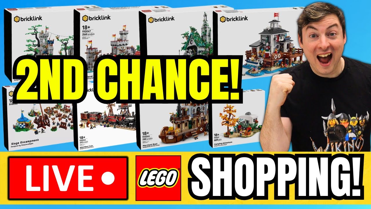 LEGO Shopping For The Bricklink Designer Program 2nd Chance Drop!