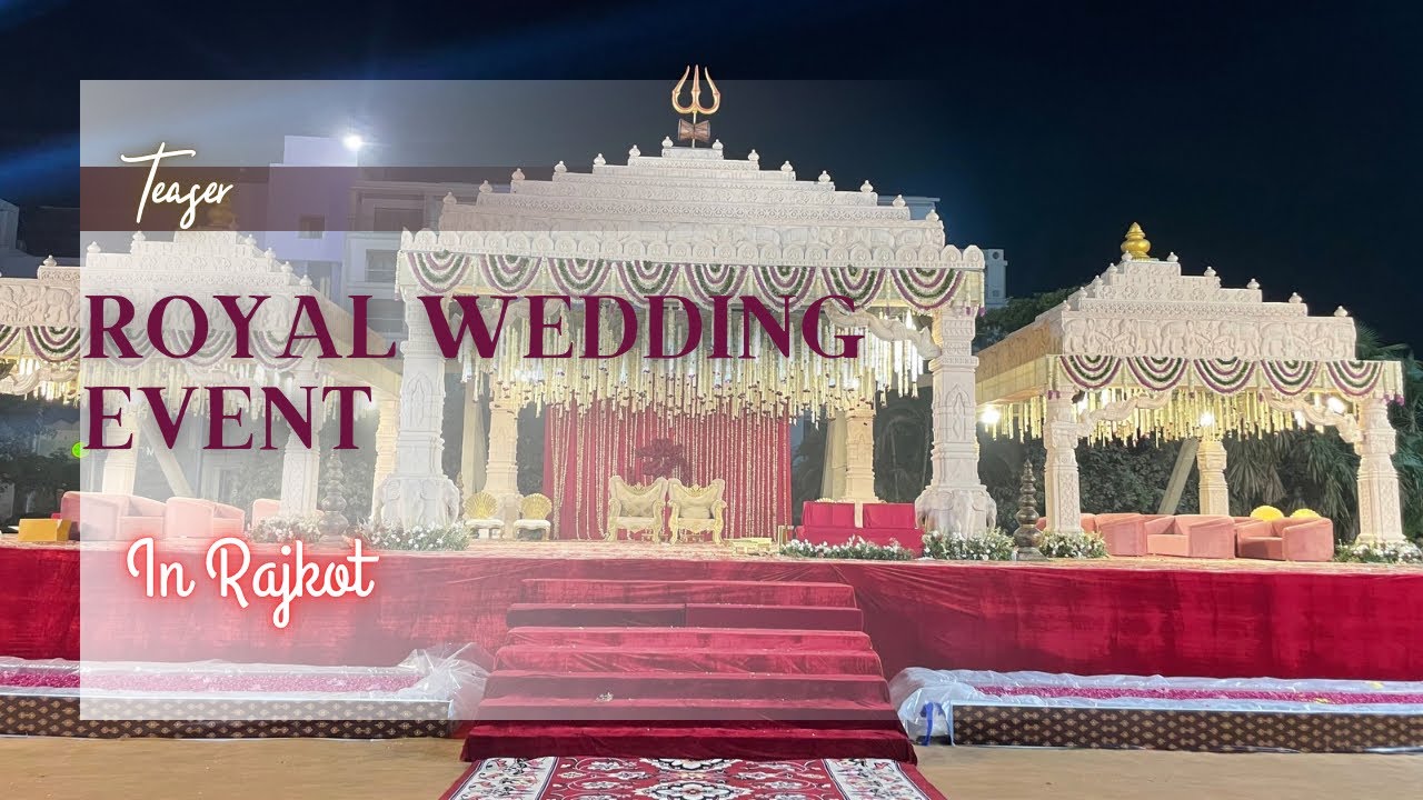 Temple mandap | Royal wedding event | rajkot