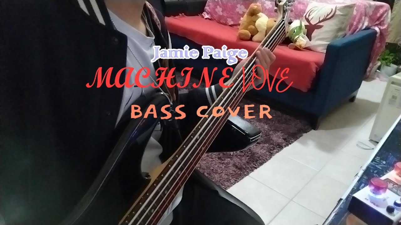 Jamie Paige - Machine Love | Bass cover