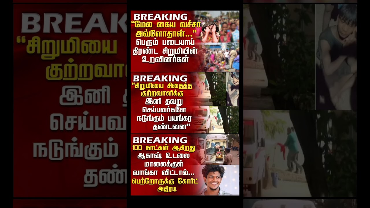 News update #tamil #news #sad #cmVijay#trending #viral #reaper #children #safety #travel #video #cm