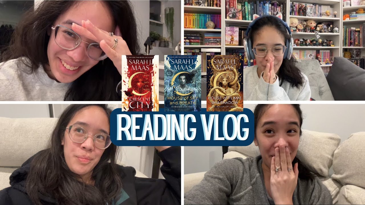 Surprise! I Had A Lot of Crescent City Clips | (Spoiler) Reading Vlog
