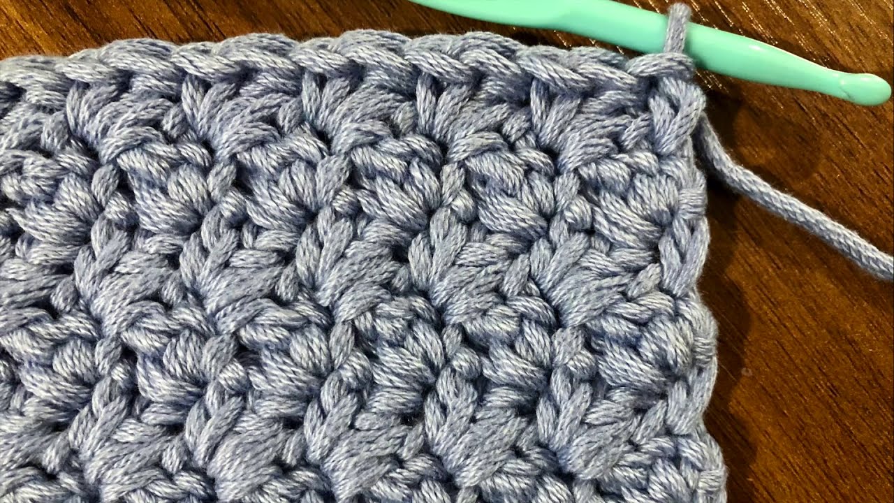 Punto Suzette a Crochet | Fácil | Diestra
