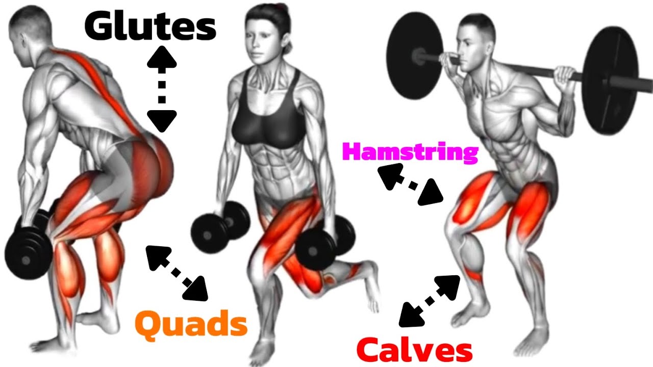 LEG DAY WORKOUT 🔥 Build Massive Legs Exercises