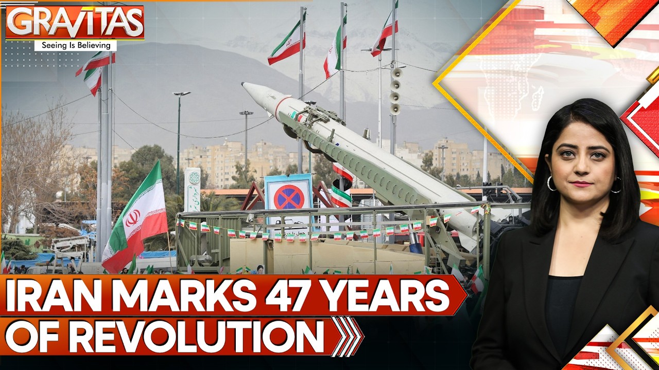 Iran Marks 47th Revolution Anniversary with Huge Rallies | GRAVITAS