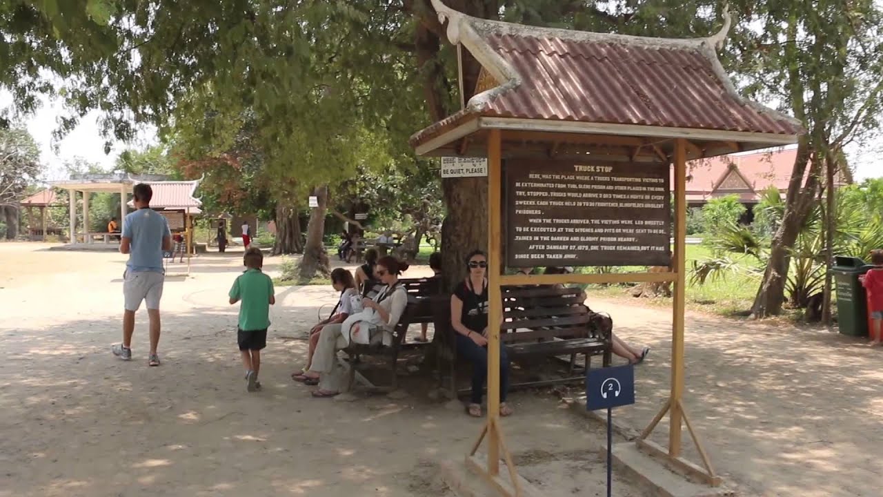 Visit to Choeung Ek Genocidal Center (Killing Fields), Cambodia