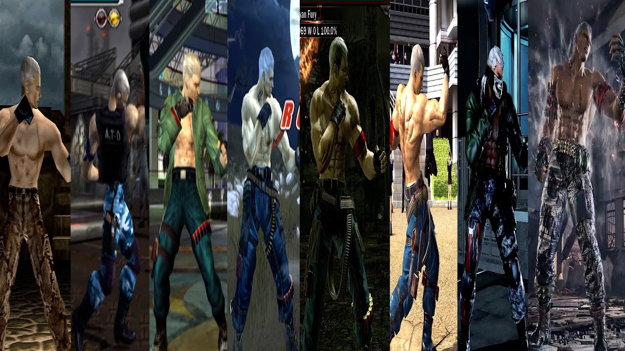[ Tekken 3 - Tekken 8 ] Bryan Fury Voice Change