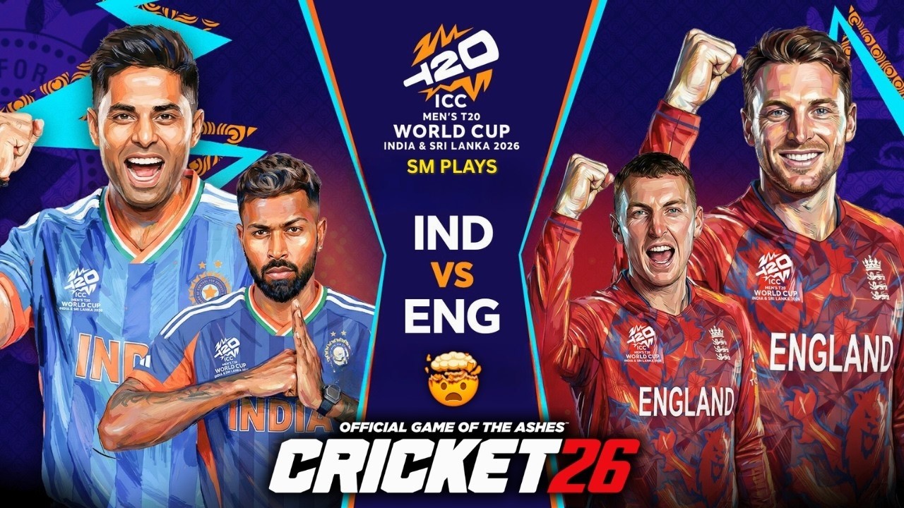 Sanju Samson 100 💯!  India vs England🔥 High Voltage Match🤯 | T20 World Cup 2026 | Cricket 26