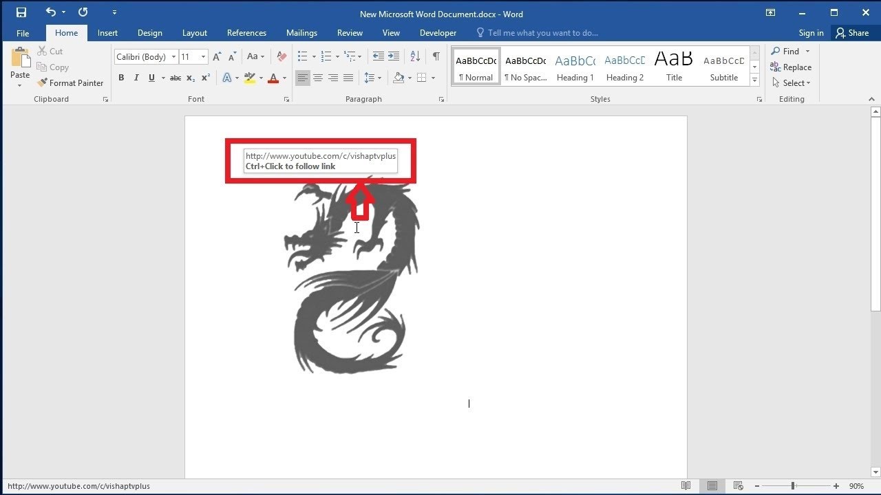 How to Hyperlink an Image in Word:Make An Image A Link