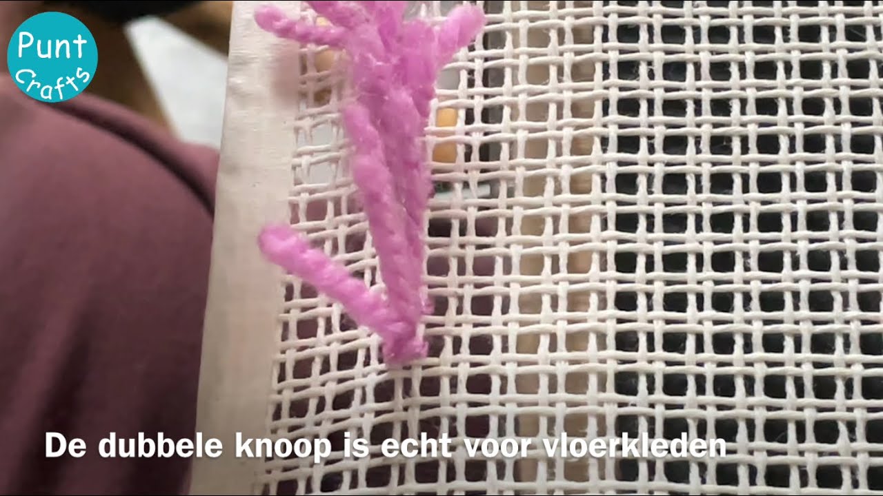 Smyrna en Soedan knopen. Basis deel 5B: Vervolg Knoop technieken