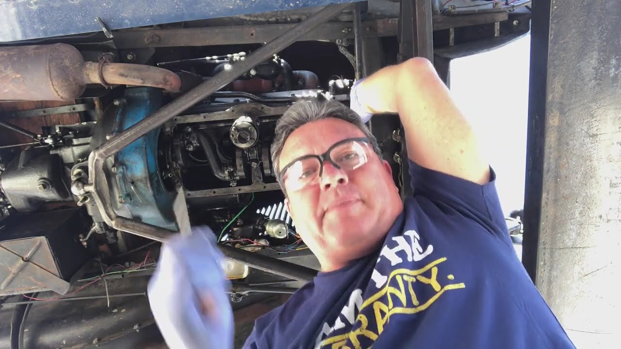 Ford Model A Motor Inspection - Dropped the pan, you WON'T BELIEVE what was inside!!