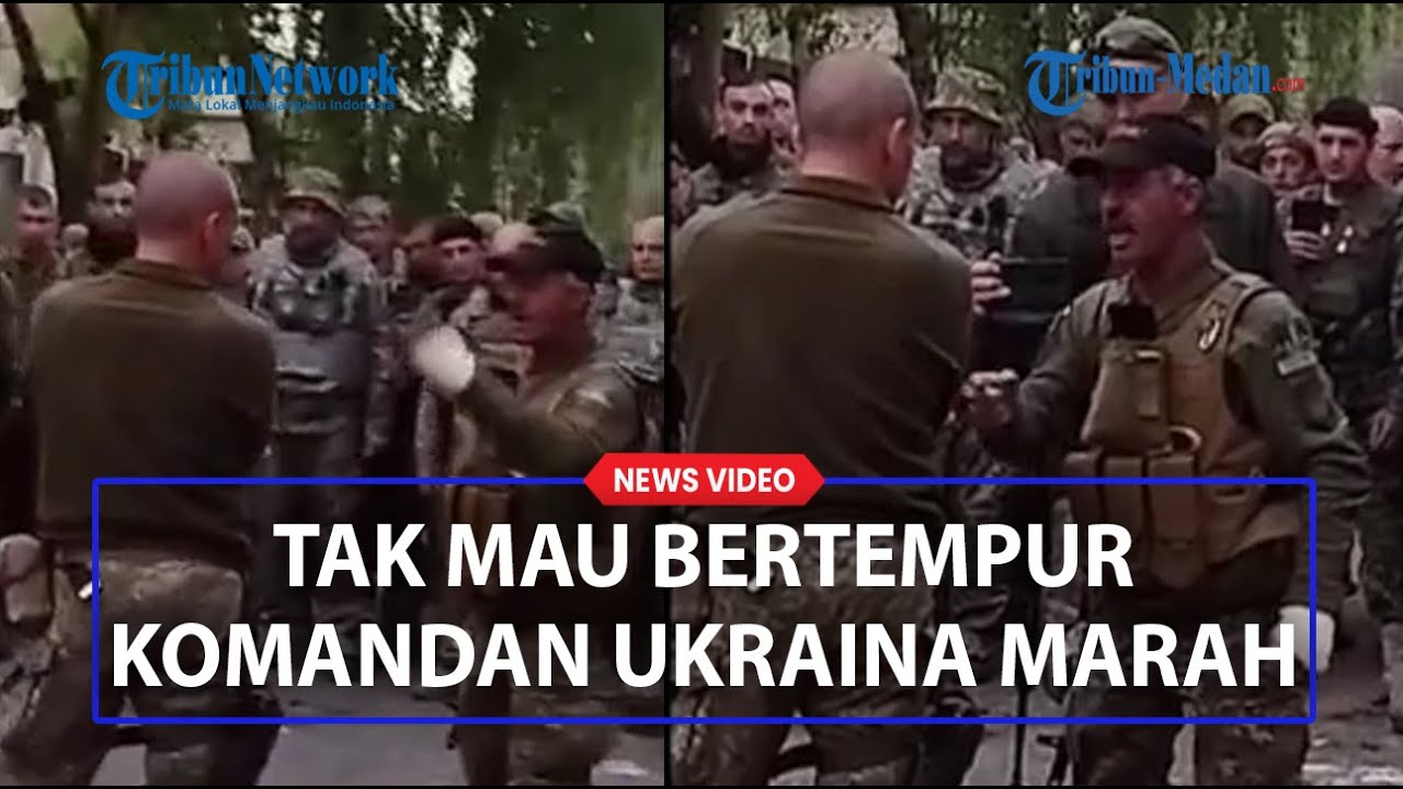 Komandan vs Prajurit Ukraina, Protes Tak diberi Amunisi dan Makanan Untuk Bertempur