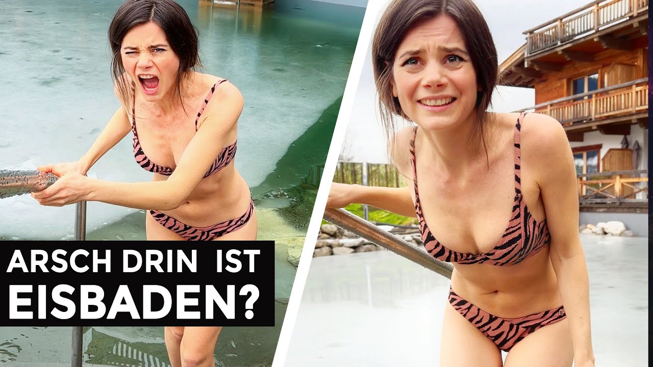 Joyce' 1. Mal Eisbaden! 😱