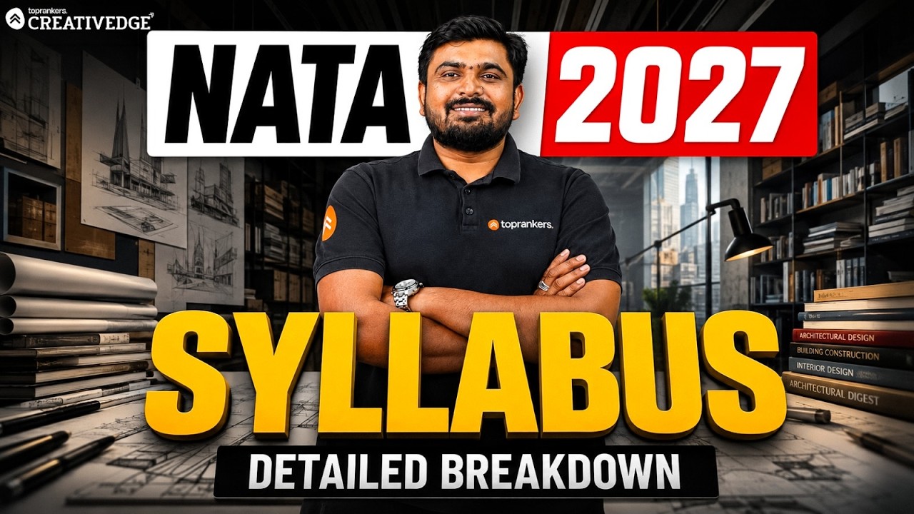 NATA 2027 Syllabus & Exam Pattern | Complete Guide