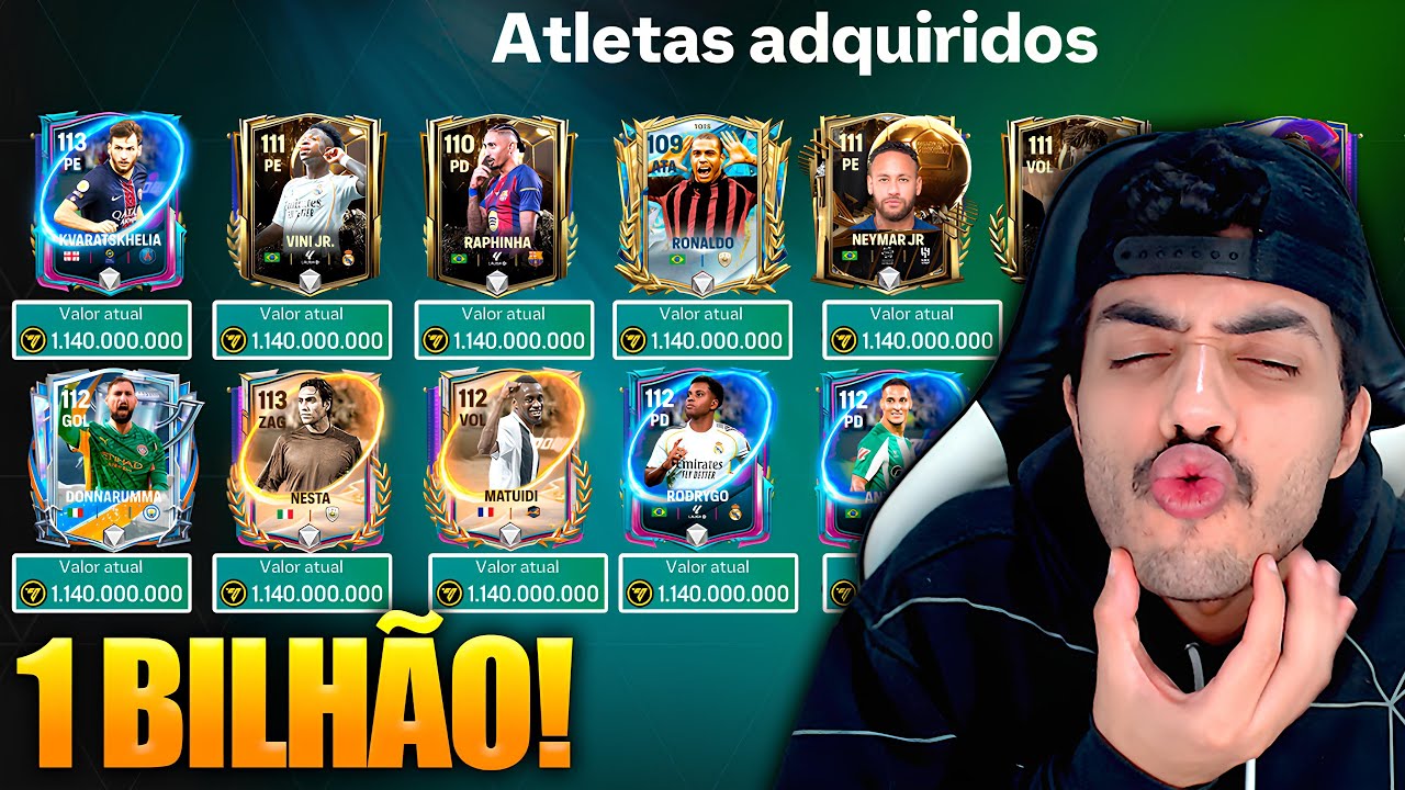 MONTEI SUPER TIME BUGADO com POUCAS COINS no FC MOBILE 26! 🔥