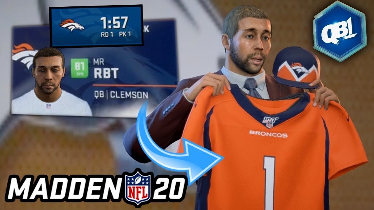 Is It Possible To Be the FIRST OVERALL DRAFT PICK in Madden 20 Face Of The Franchise?