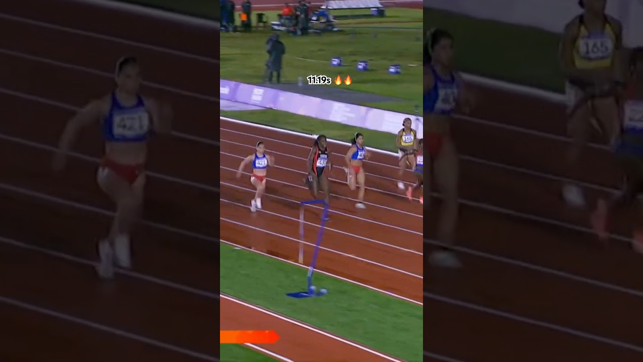 Shaniqua Bascombe - GOLD in the women&rsquo;s 100m.