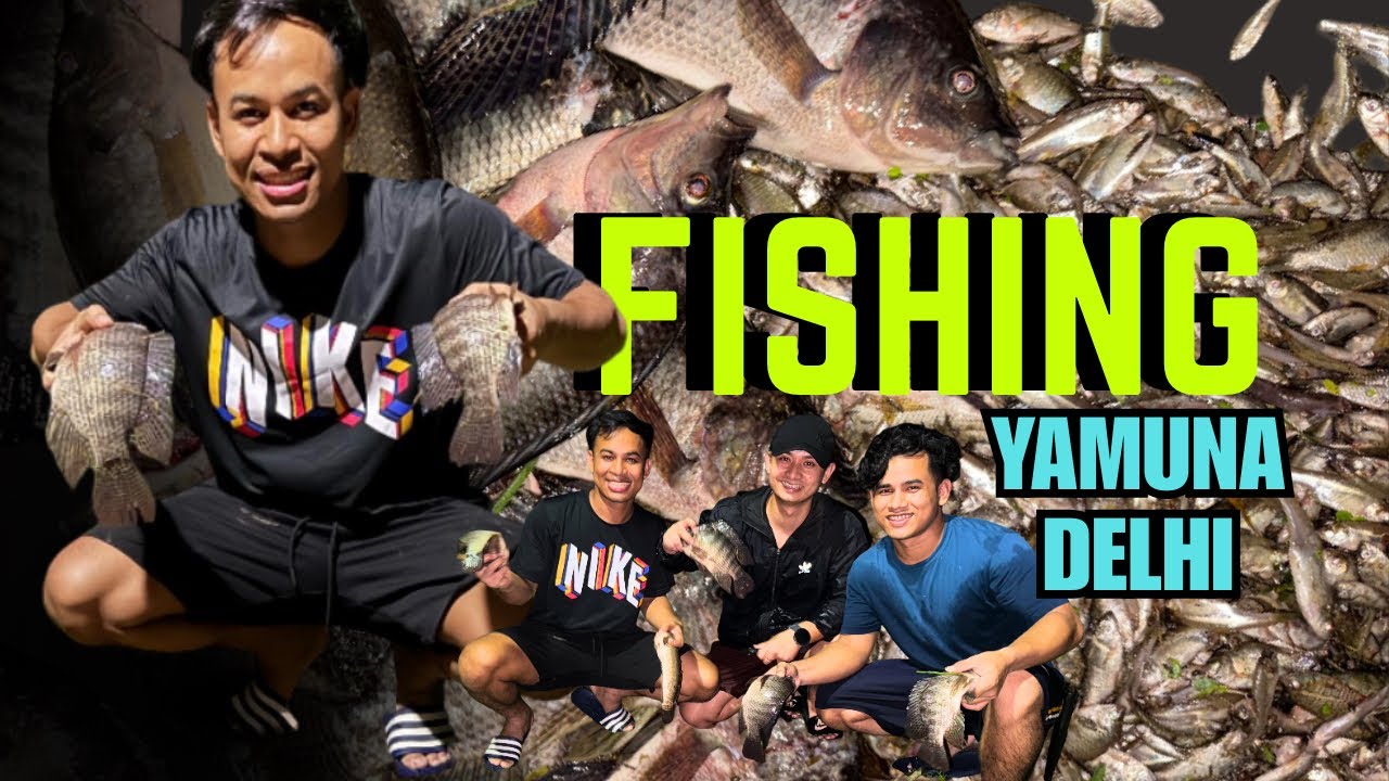 LET’S GO FISHING AT YAMUNA || THIS IS SO BIG😲