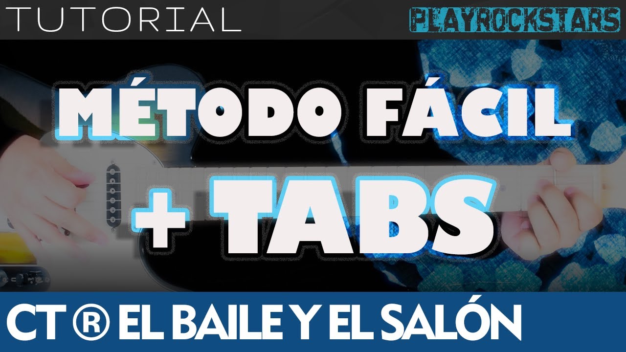 como tocar EL BAILE Y EL SALÓN en guitarra CAFÉ TACUBA ⭐️ TUTORIAL / ACORDES / SOLO / RITMO / TABS