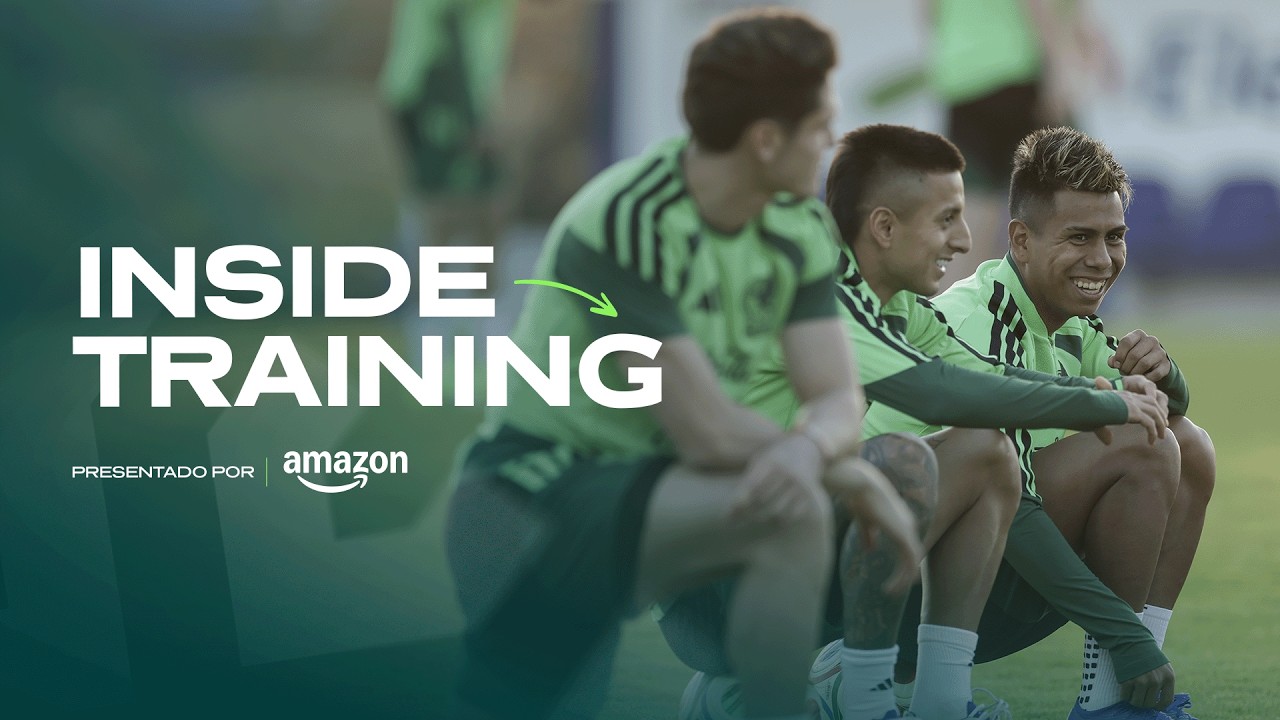 Lo que NO se vio en Quer&eacute;taro 👀🔥 Inside Training de la Selecci&oacute;n Mexicana entregado por Amazon
