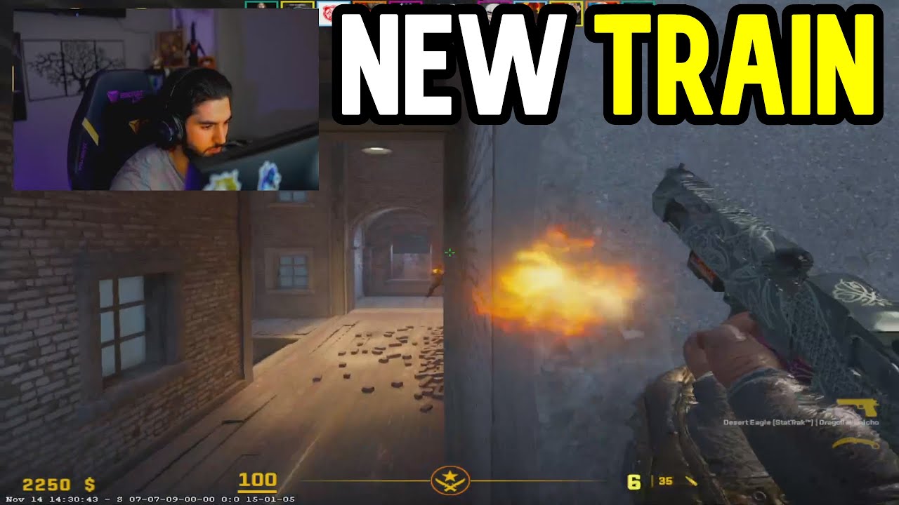 CS2 | ScreaM Plays NEW Train For The First Time !